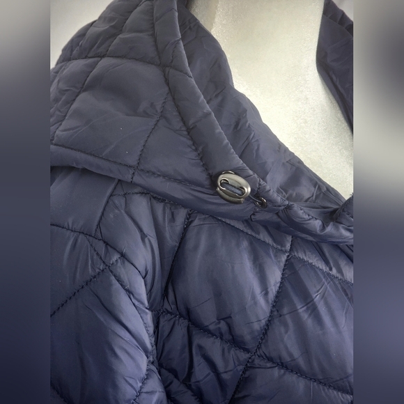 Weatherproof Hooded Diamond Quilted Ladies Coat Jacket Size XLARGE Parka Puffer - Picture 7 of 14